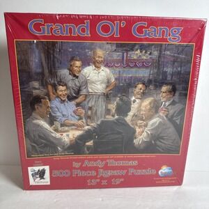 Grand Ol' Gang Presidents Jigsaw Puzzle Andy Thomas‎ 500 Pc 13" x 19" New Sealed